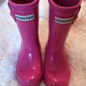 Hunter rain boots